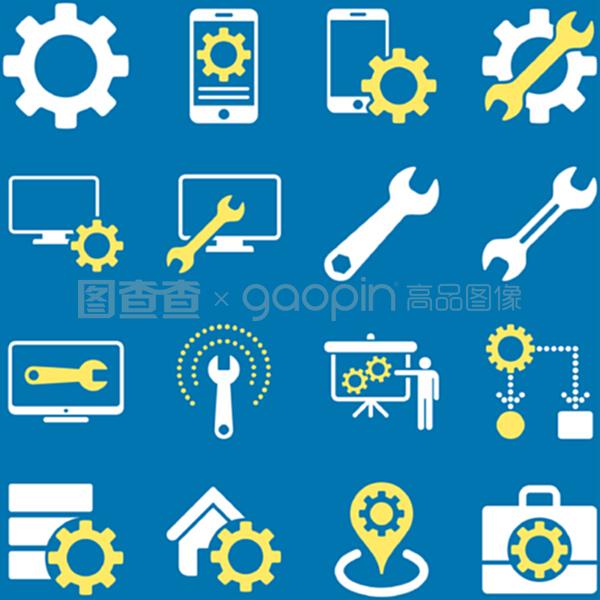 選項(xiàng)和服務(wù)工具圖標(biāo)集 | 商務(wù)信息咨詢